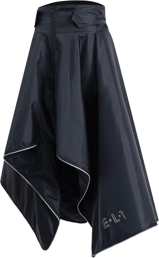 Thermal Black Riding Skirt With Adjustable Waistband Fit